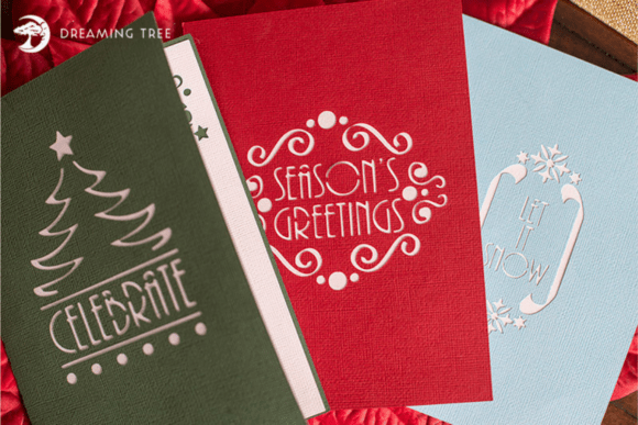 Download Tis the Season Pop Up Cards SVG Bundle - Cards Collection