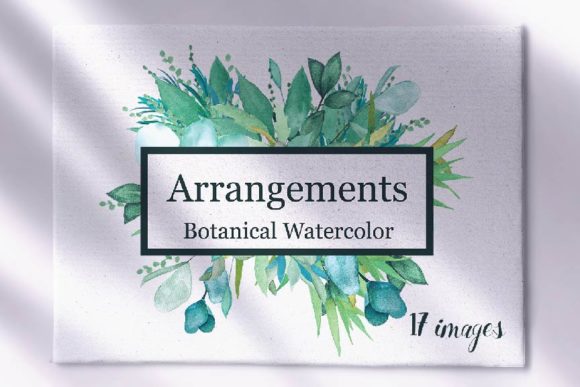 Download Botanical Watercolor Arrangements - Premium Bundle