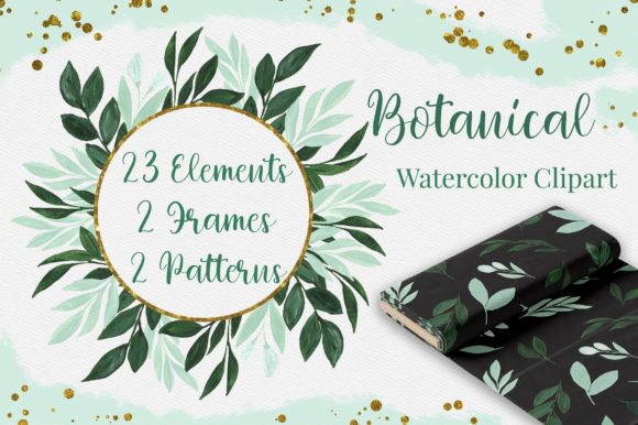 Download Botanical Watercolor Clipart - Botanical watercolor Collection