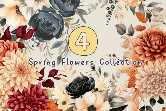 Download Spring Flowers Botanical Watercolor - Botanical watercolor Collection