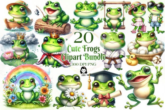 Download Funny and Cute Frog Sublimation Clipart - Funny Collection